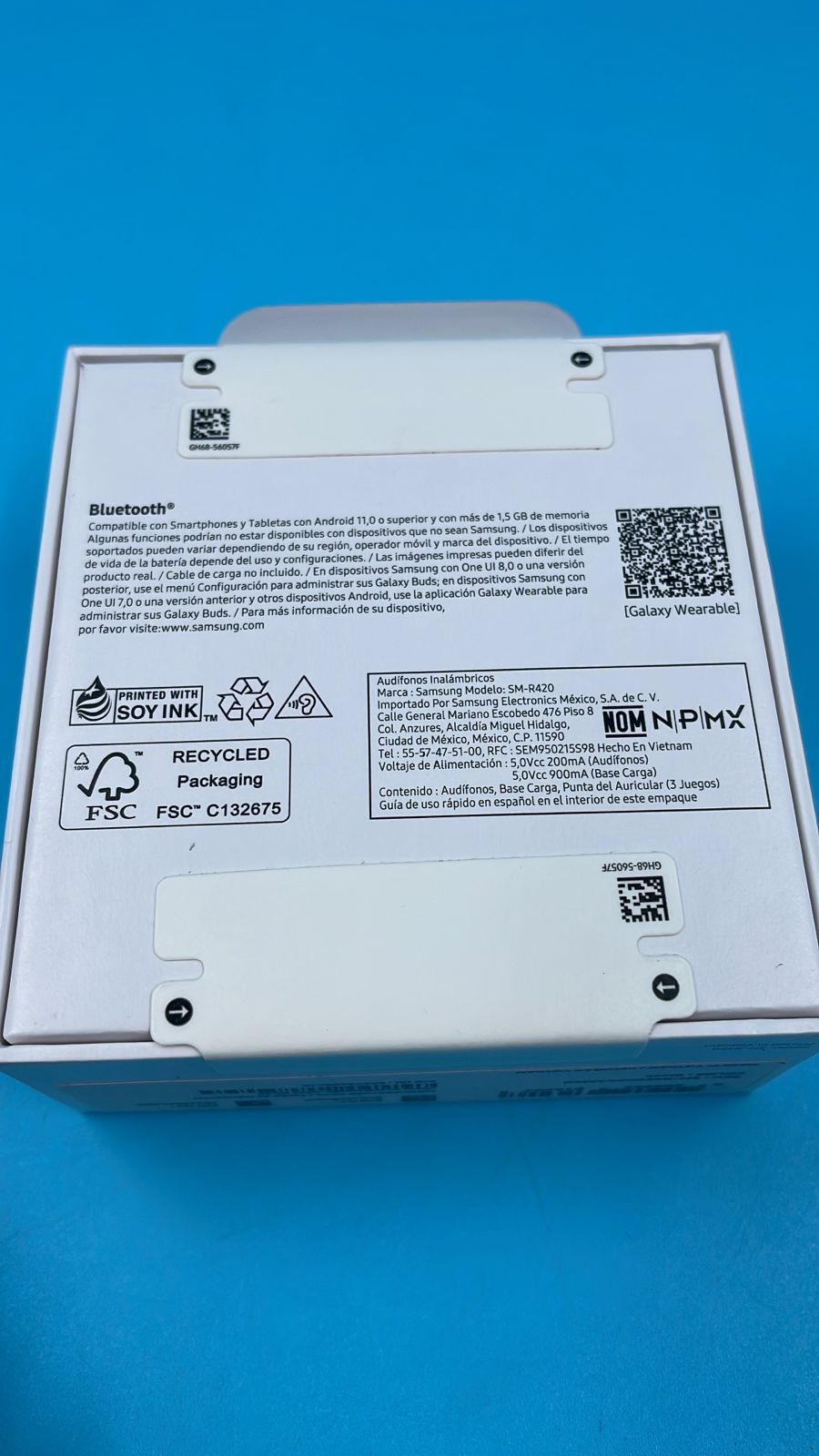 SAMSUNG Galaxy Buds 3-FE (2025) Auriculares Bluetooth.