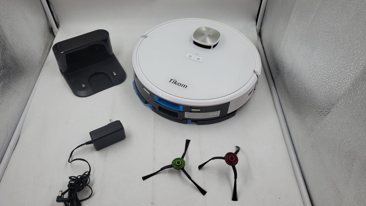 Combo robot de aspiradora y trapeador,L9000, 4000 Pa. USADO