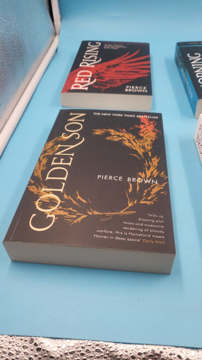 Red Rising Colección 6 Libros Pierce Brown Original DETALLE