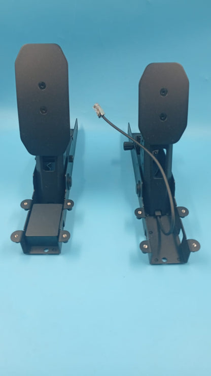 Logitech G RS Sim Racing Pedales (con freno de celda de carga de 75 kg) (USADO)
