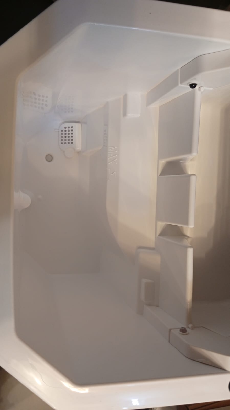 Máquina de hielo de encimera,  2 tamaños de cubitos, (USADO).