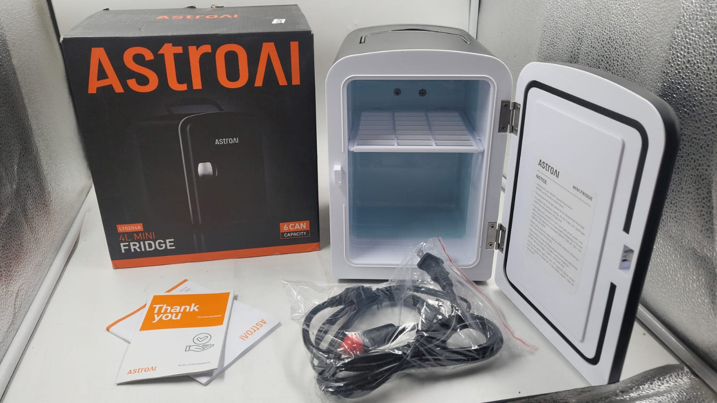 Mini Refrigerador Portátil, Electrica para el Skincare 4L. Astro AI