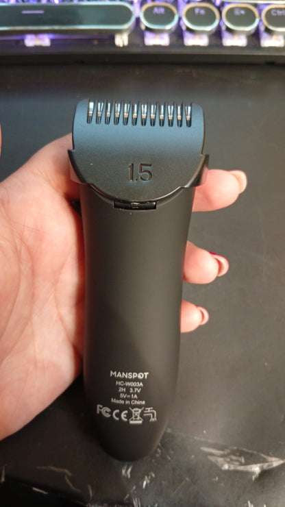 Recortadora y Afeitadora para hombres, partes privadas, Impermeable.