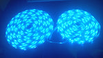 Tira de luces LED para exteriores, 200FT, impermeable, control rem.