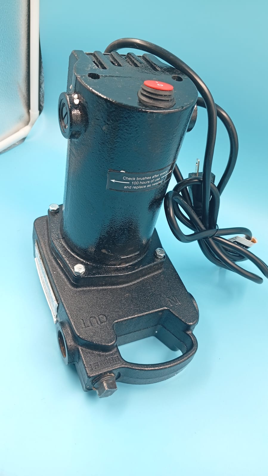 Bomba de agua portátil, de transferencia, hierro fundido, (USADA)