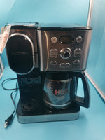 CUISINART Cafetera térmica de 10 tazas y cafetera de una sola reserva.