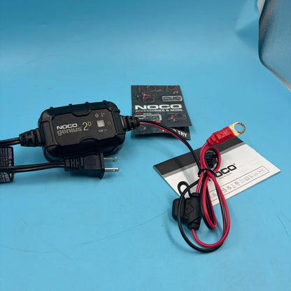 Cargador NOCO GENIUS2D 12V 2A Mantenimiento Batería (USADO)