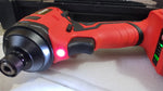 Kit de destornillador de impacto inalámbrico NAWIN de 20 V. con estuche.