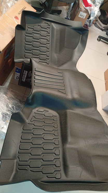 Tapetes compatibles con Chevy Silverado, Sierra 1500 DC 14-2018, TPE.