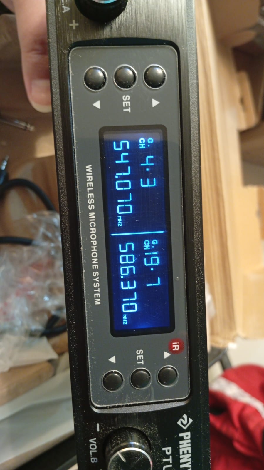 Phenyx Pro Sistema de micrófonos inalámbricos, (USADO).