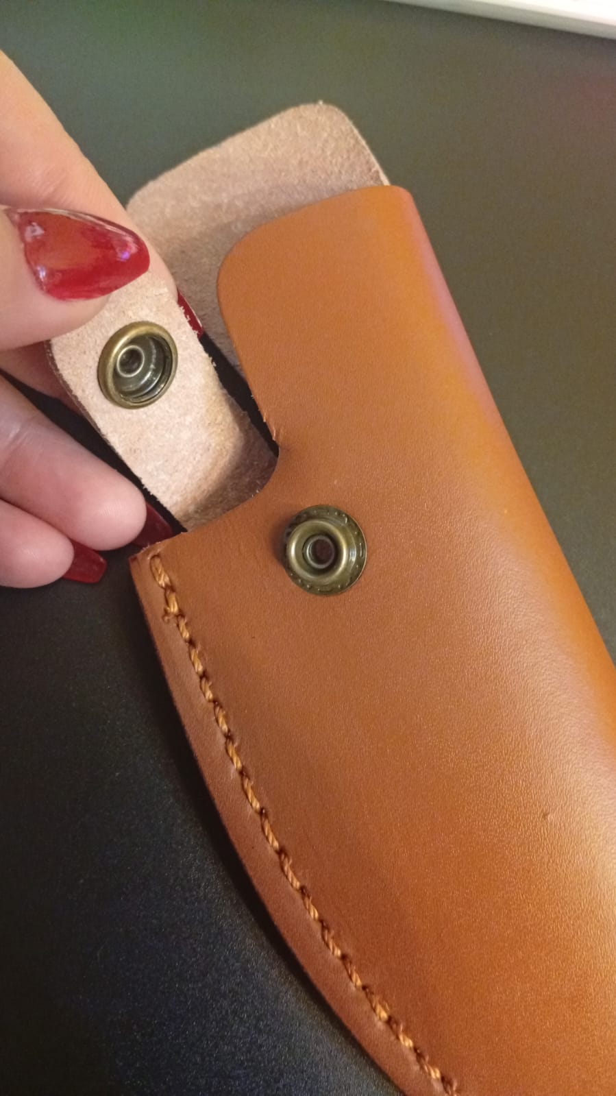 Cuchillo Vikingo Golden Bird, de carnicero, deshuesador.