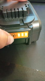 Kit de cargador y 2 baterías, compatible con Dewalt 20V. (USADO).