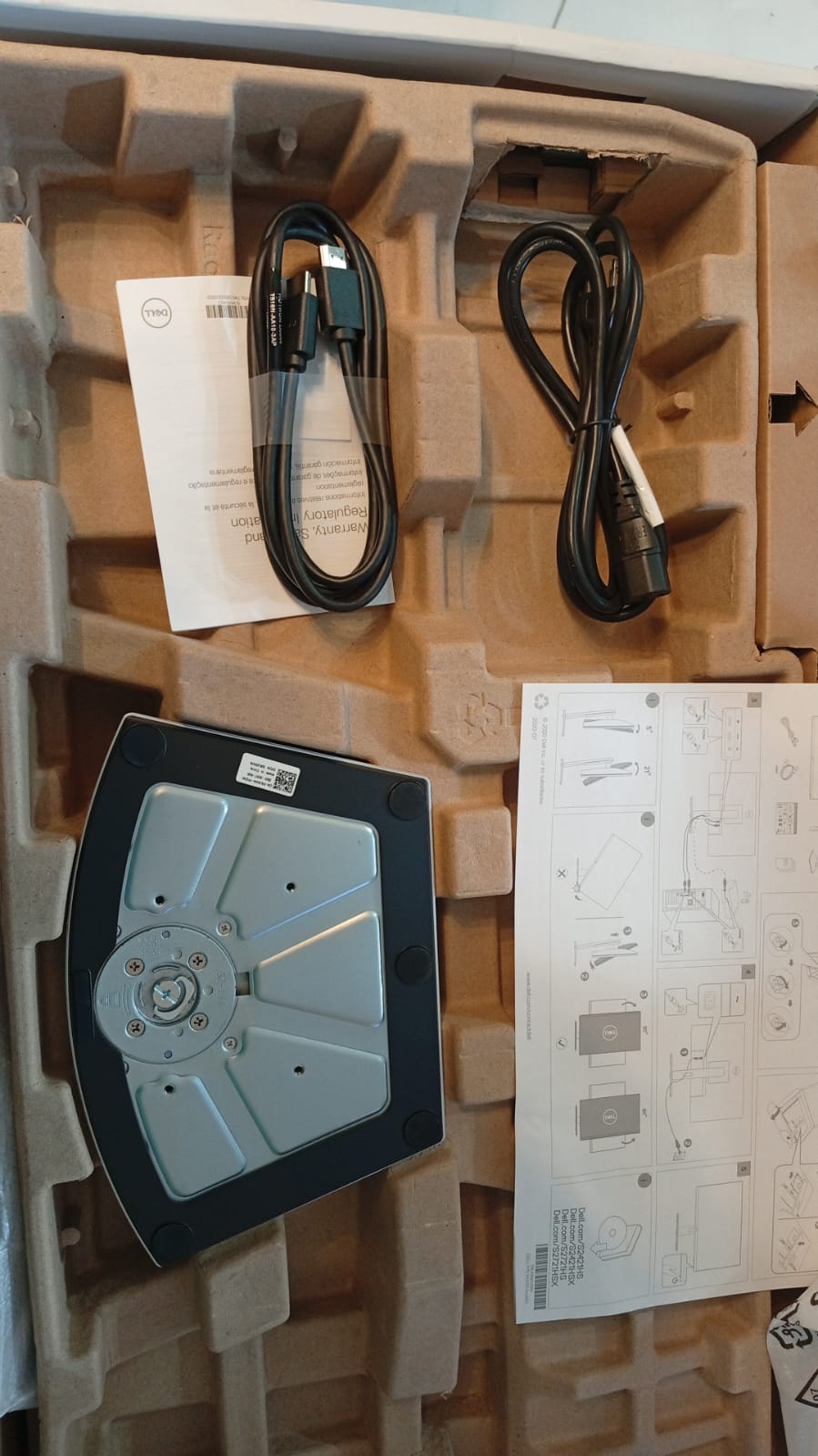 Monitor Full HD 1080p, Dell S2421HS, Bisel Ultrafino, iluminación.