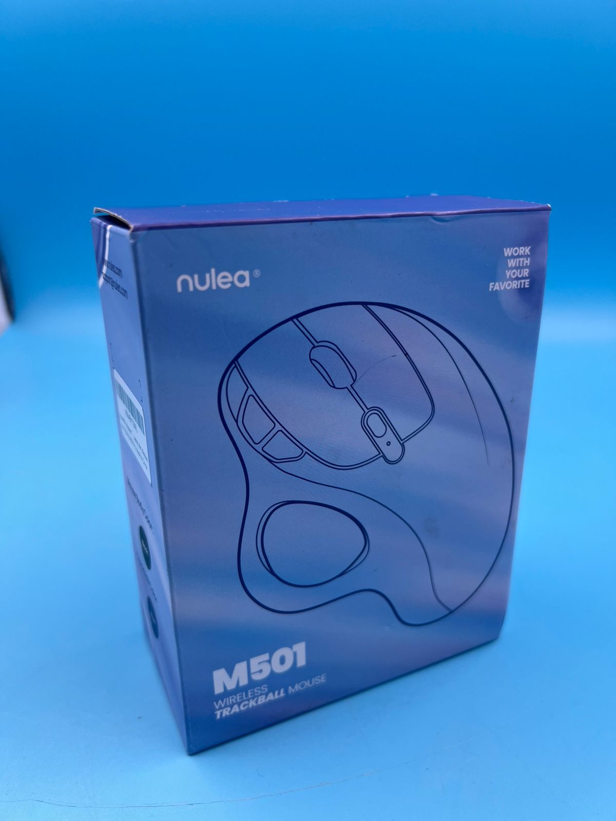 Nulea M501 mouse inalámbrico Trackball ergonómico
