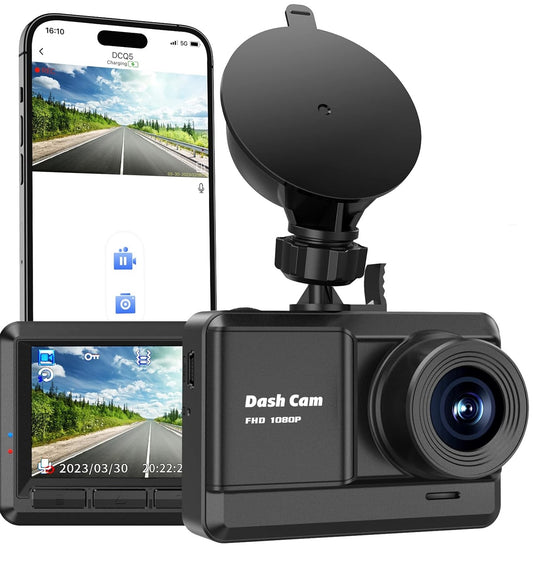 Dash Cam, FHD 1080P, WiFi,Camara para automovil.