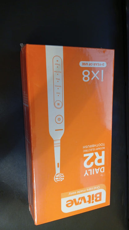 Cepillo de dientes Bitvae R2, eléctrico y giratorio, 8 cabezales 5 modos.