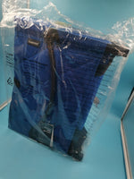 Asiento Plegable Para Gradas Sheenive Con Respaldo Acolchado Azul