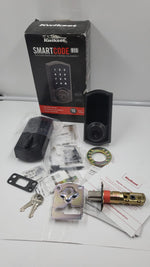 Cerradura con pantalla táctil y con seguridad electrónica Kwikset Smartcode 915