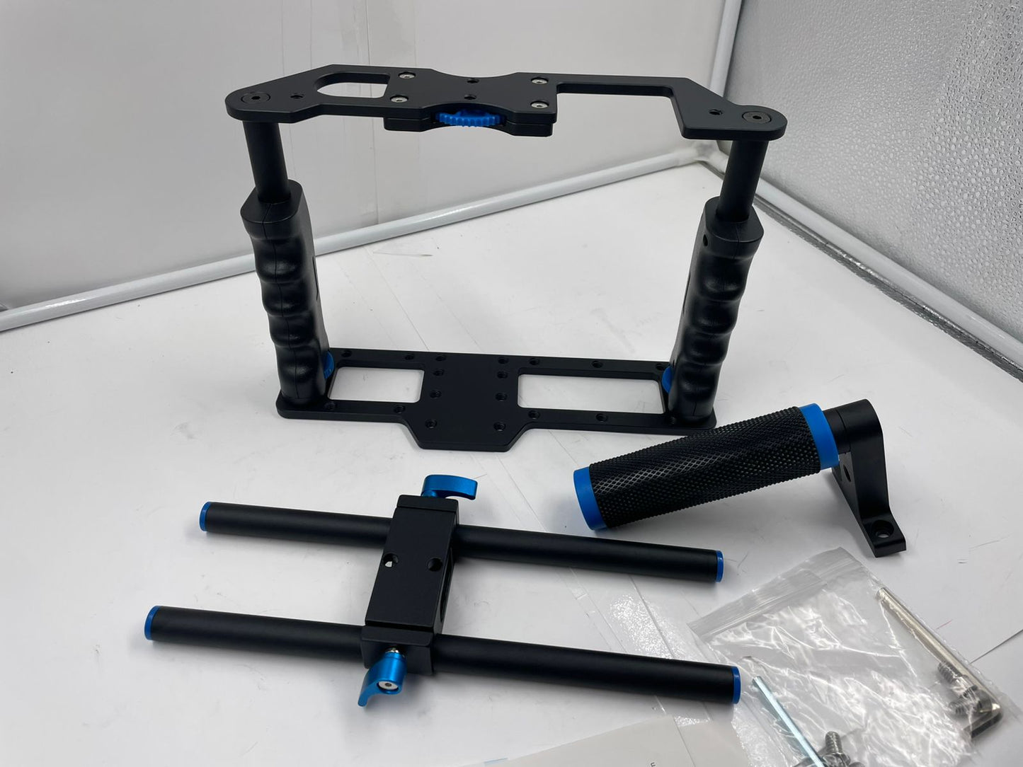 Kit de jaula para cámara, grabacion video, pelicula, NEWER.