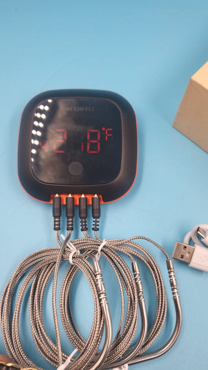 Termómetro Digital de Cocina, Inkbird IBT-4XSLED  USADO