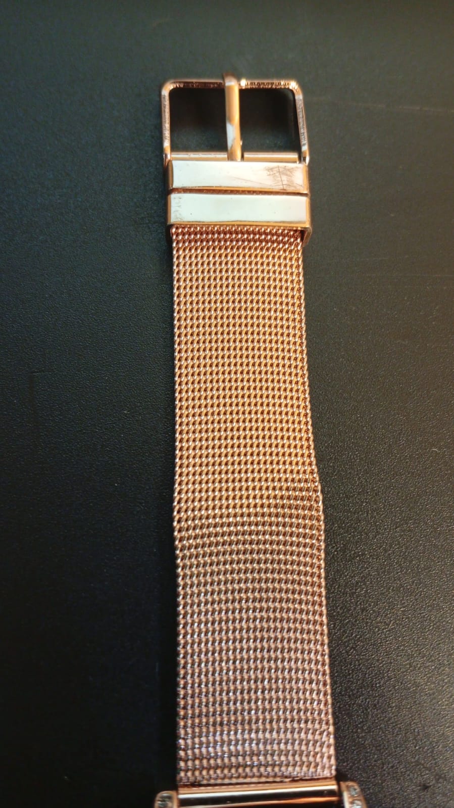 Reloj de pulsera analógico de cuarzo para mujer, (DETALLE).