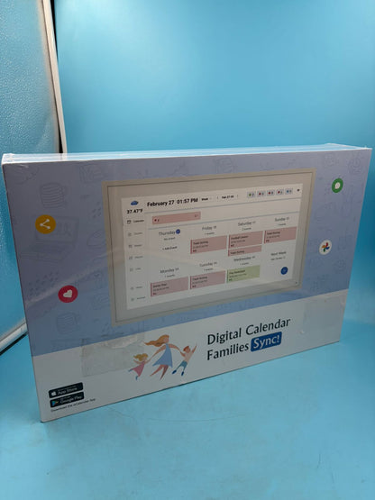 Calendario Digital Inteligente 15.6” Touch WiFi Familiar
