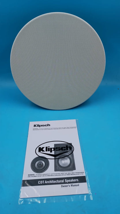 Altavoz de techo Klipsch CDT-5800-C II, Tweeter de Titanio, 8".