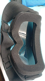 Casco de motocross para niños Roozo FF601-2 Talla M, Azul (USADO)