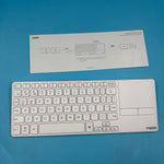 Teclado inalámbrico portátil RAPOO E900T con panel tactil