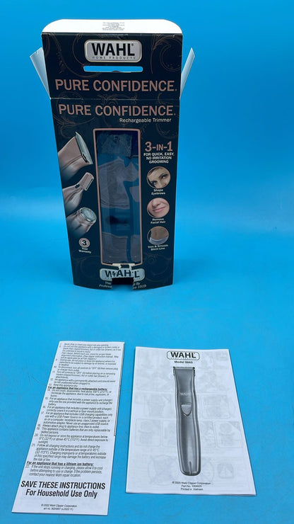 Maquinilla De Afeitar Eléctrica Recargable Wahl Pure Confidence (USADA)