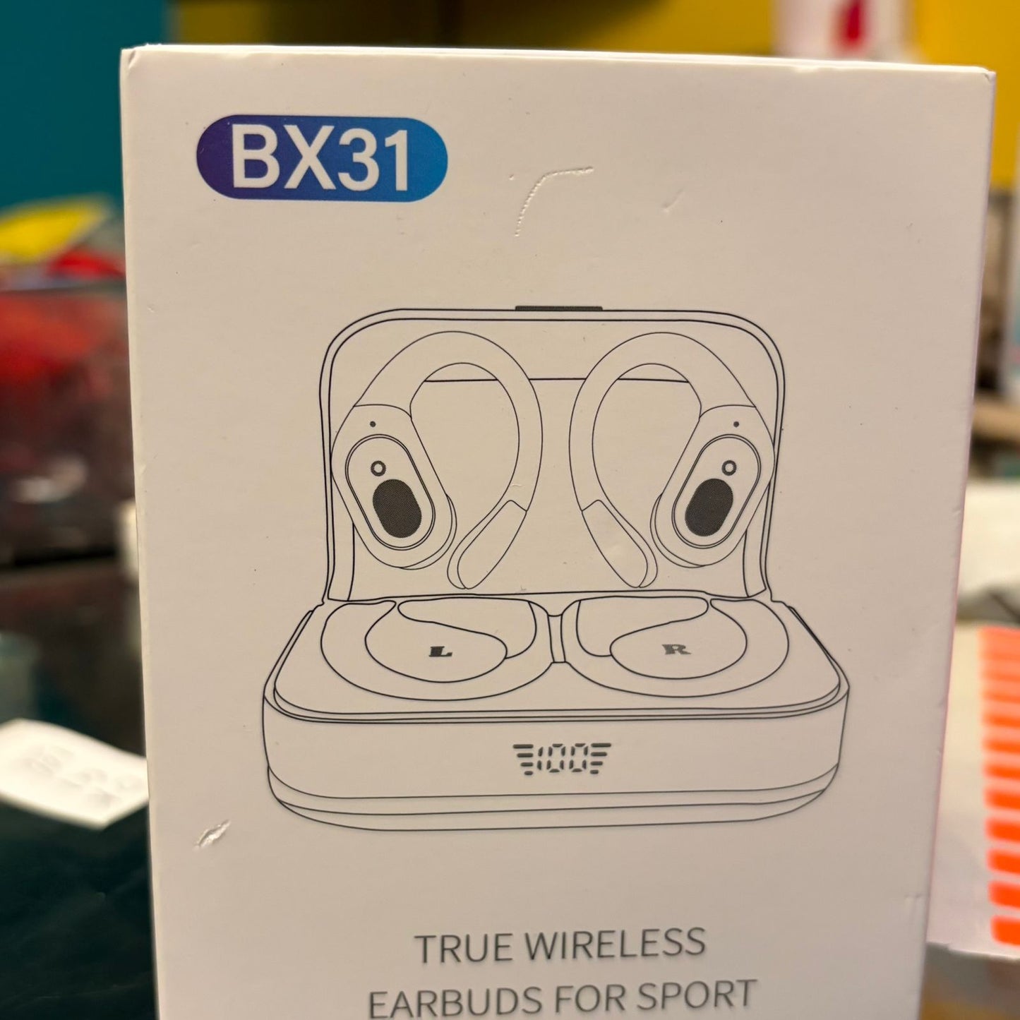 Auriculares Inalámbricos Bluetooth BX31 Funda de Carga