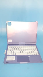 Funda con teclado para iPad de 10.ª gen. giro 360 y retroiluminación.