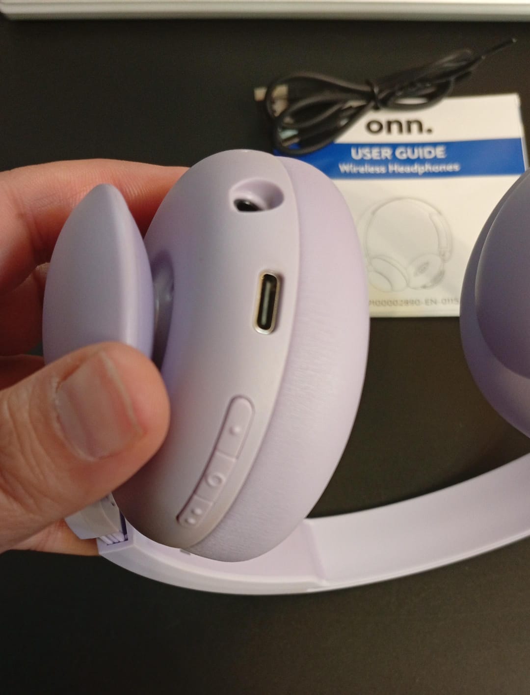 Onn Auriculares Inalámbricos, Bluetooth On-Ear, (USADOS)