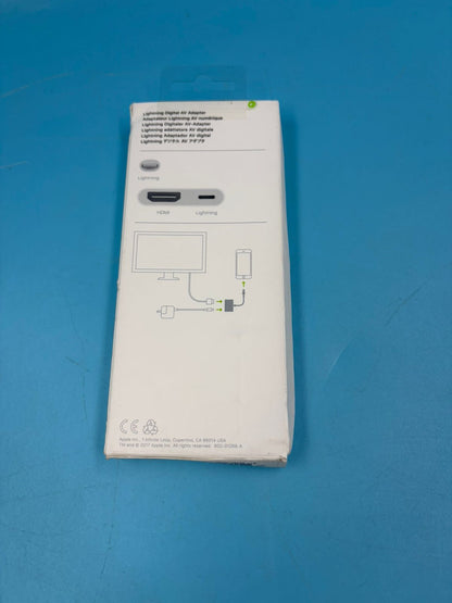 Adaptador Lightning a AV Digital compatible con Apple