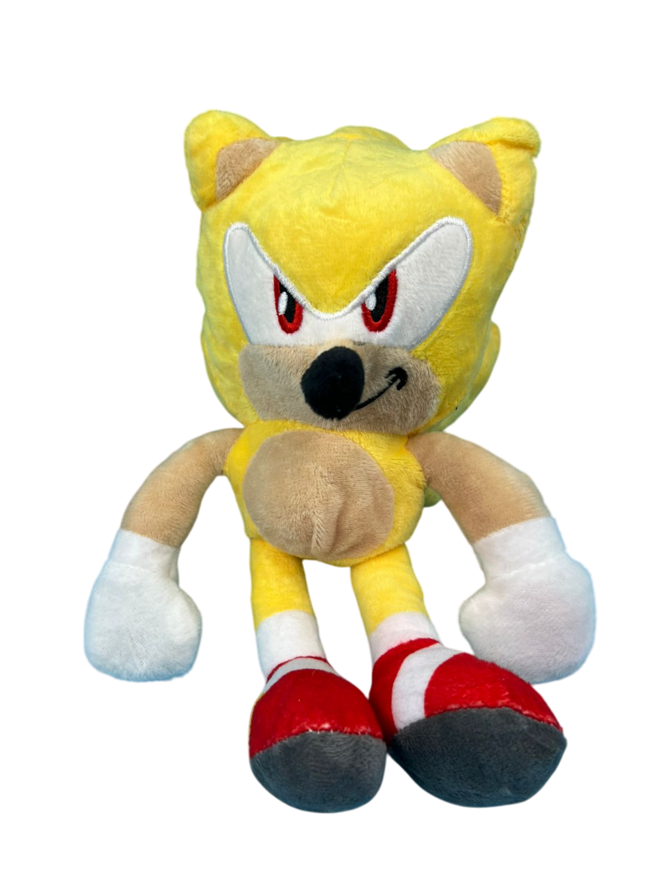 Peluche de Super Sonic 26cmx11cm Sonic amarillo juguete