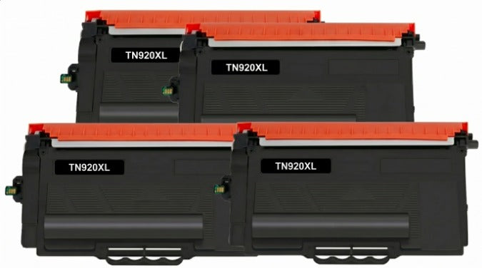 4 Toners TN920XL Compatibles Brother HL-L6810DW (USADO)