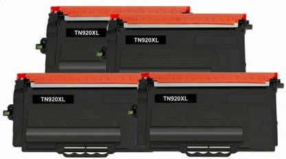 4 Toners TN920XL Compatibles Brother HL-L6810DW (USADO)