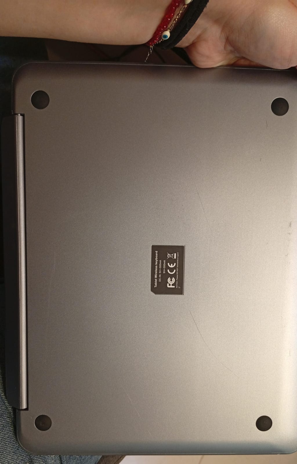 Funda de teclado desmontable para iPad Pro 12.9", DOQO.(USADO).