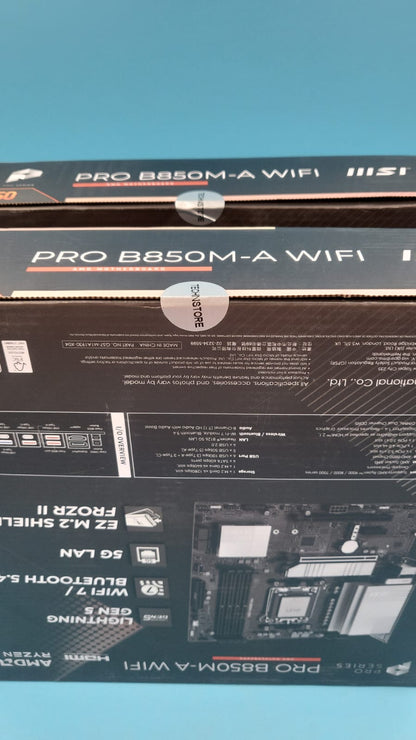 Tarjeta Madre MSI B850M-A WiFi AM5 DDR5 PCIe 5.0 Ryzen