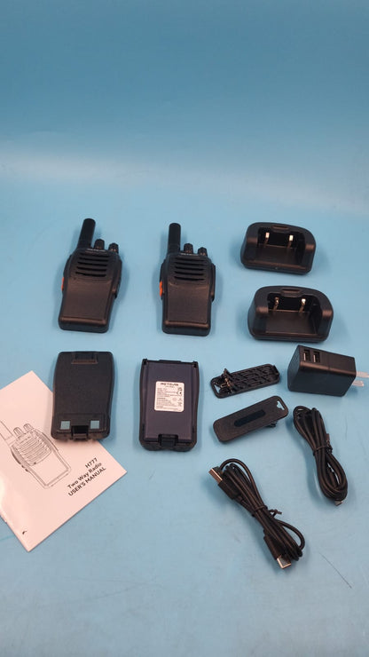 Walkie Talkie Retevis H777 Recargables Largo Alcance 2pz RETREVIS