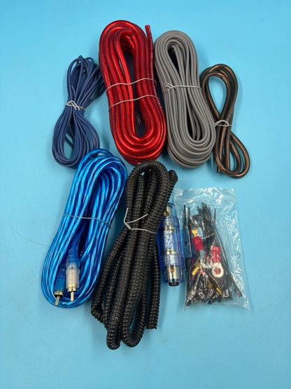 Kit de amplificador de calibre 8 BOSS Audio KIT2 (USADO)
