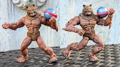 Figura Altered Beast Werewolf Jakks Pacific 4.5 Pulgadas Coleccionable