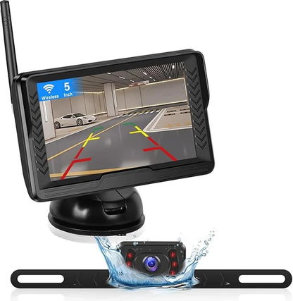 Kit Cámara Reversa Auto + Monitor LCD 4.3″ Universal