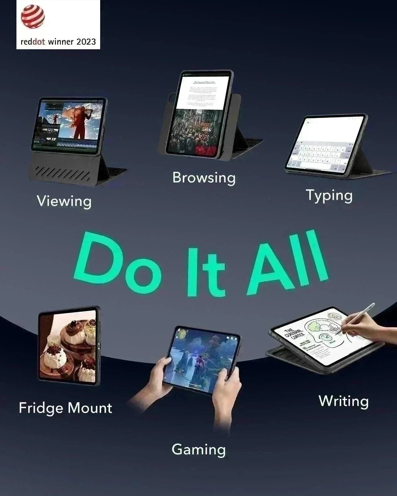 Funda magnética Shift para iPad Air de 11 pulgadas (2024) ESR