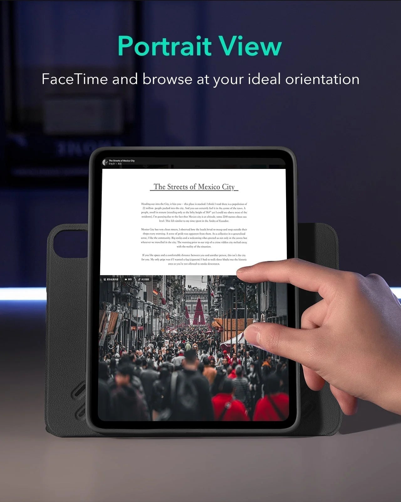 Funda magnética Shift para iPad Air de 11 pulgadas (2024) ESR