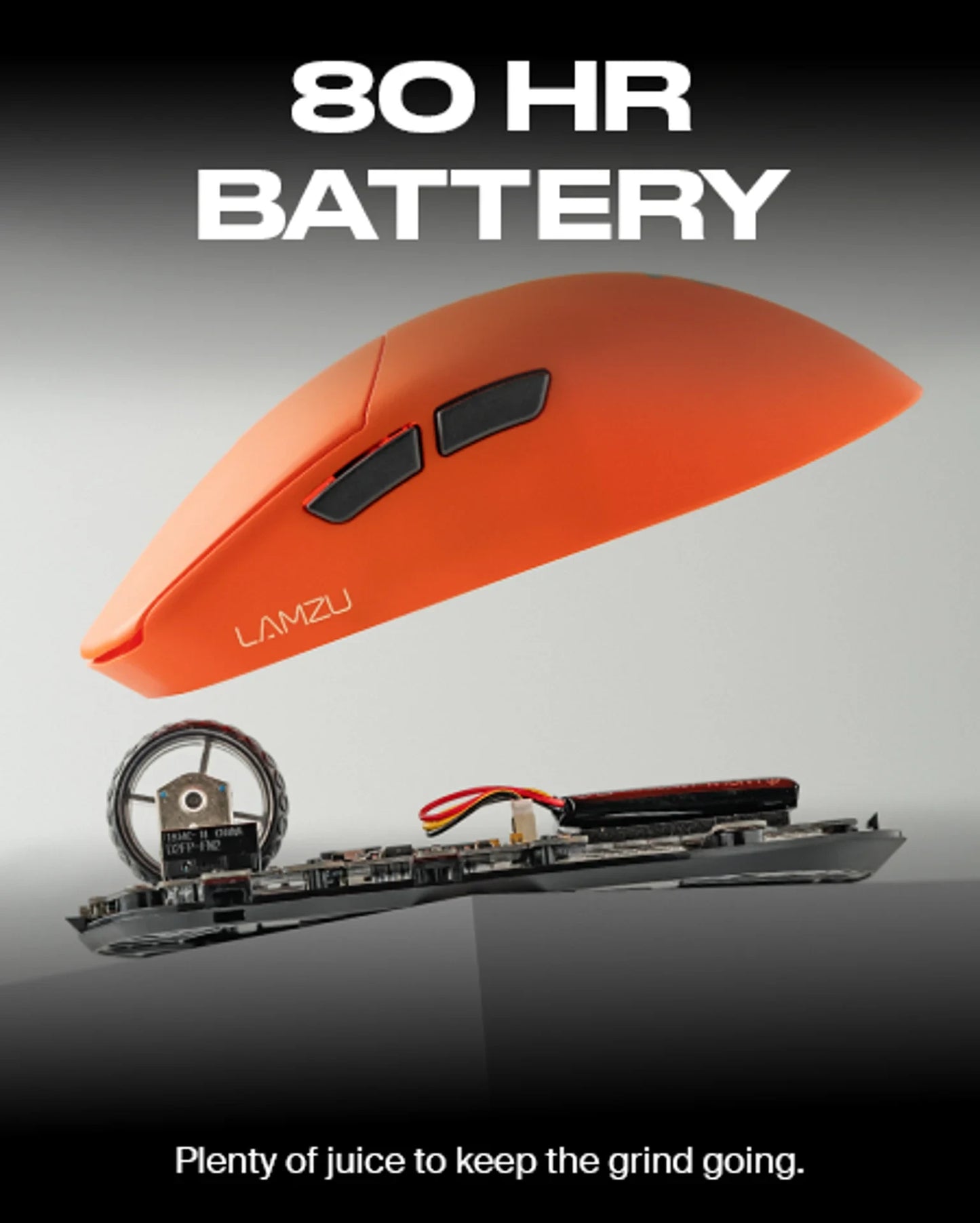 Ratón inalámbrico para juegos ultraligero FnaticGear Lamzu Maya X 8K