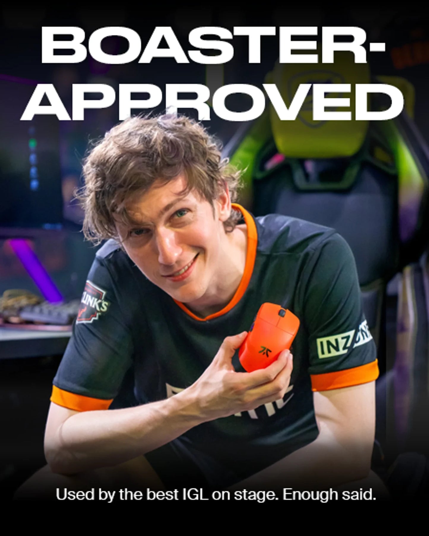 Ratón inalámbrico para juegos ultraligero FnaticGear Lamzu Maya X 8K