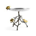 Plato de dulces de ginkgo con forma de mariposa, Michael Aram.