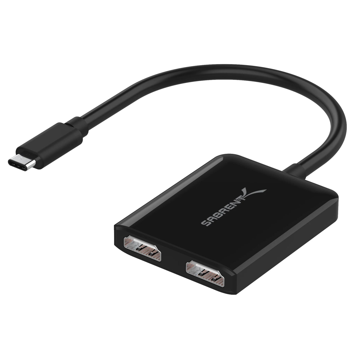 Adaptador USB tipo C dual HDMI, sistemas Windows (Windows 7 y posteriores).