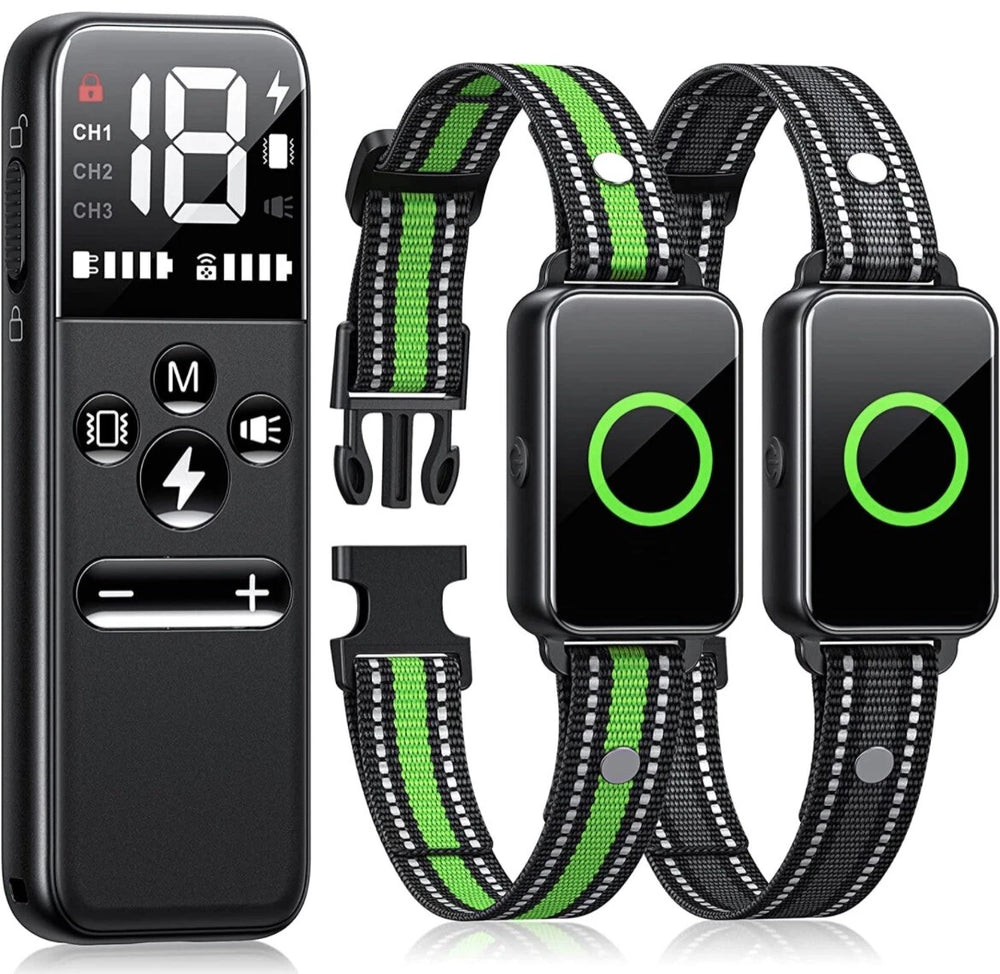Collares de choque para perros, UVZSDA, con control remoto.